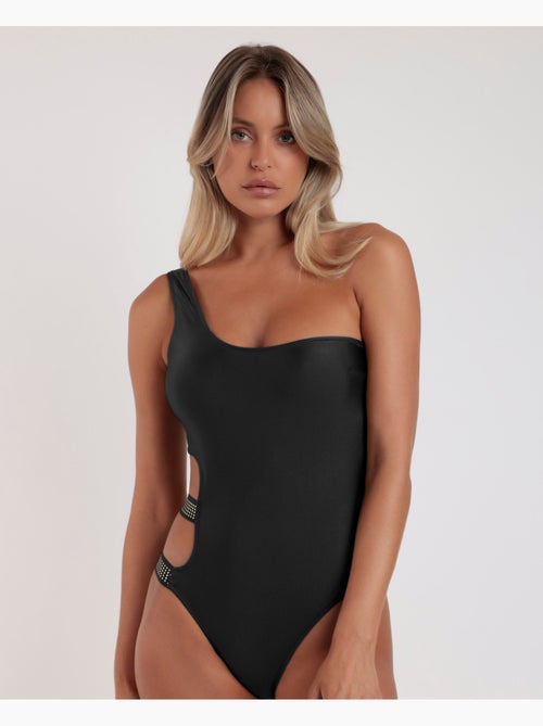 ADMAS Bañador Asimétrico Punk Beach para Mujer - Kiabi