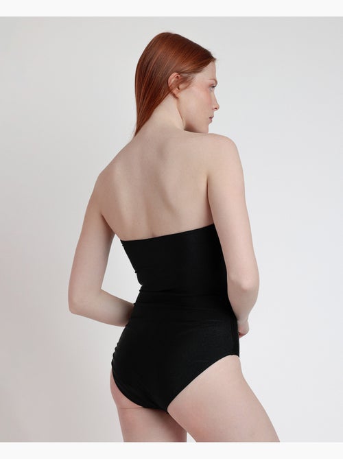 ADMAS Bañador Bandeau Drapeado Desert Palm para Mujer - Kiabi