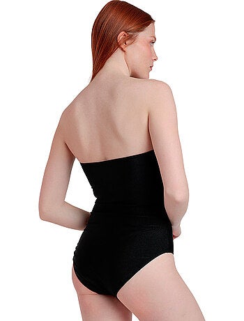 ADMAS Bañador Bandeau Drapeado Desert Palm para Mujer