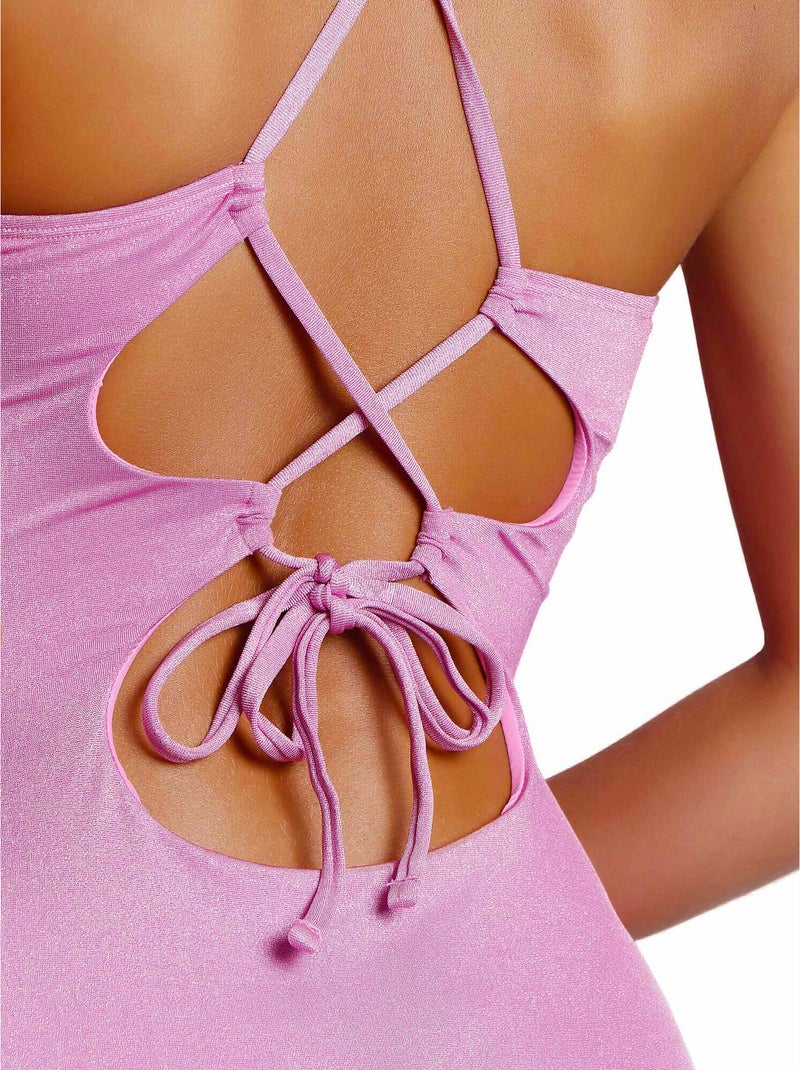 ADMAS Bañador Bright para Mujer Rosa - Kiabi