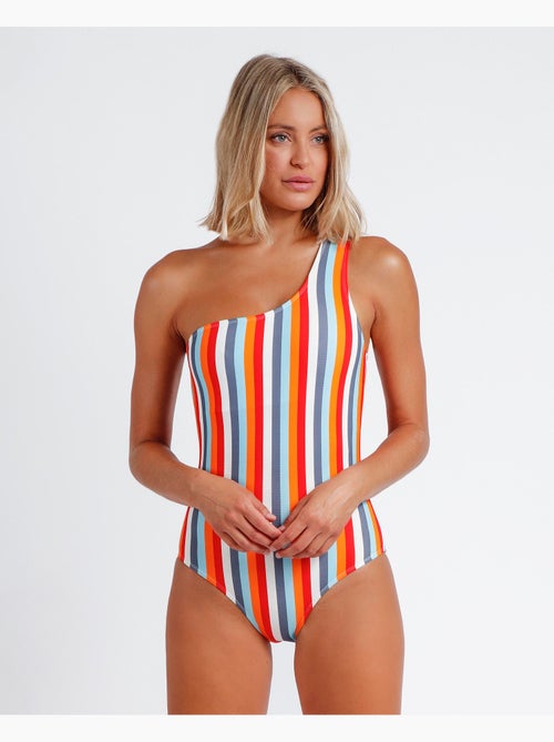 ADMAS Bañador Copas Sun Stripes para Mujer - Kiabi ADMAS Bañador Copas Sun Stripes para Mujer - Kiabi