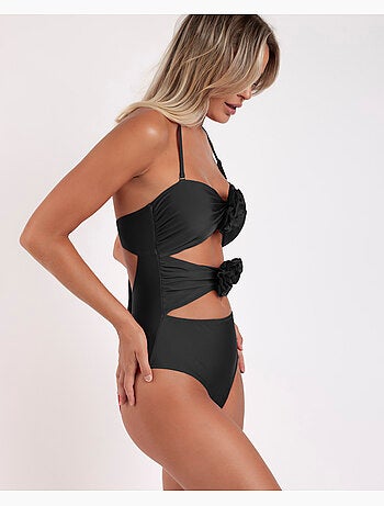 ADMAS Bañador Cut-Out Paradise Beach para Mujer