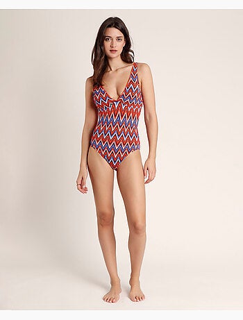 ADMAS Bañador Ethnic Waves para Mujer