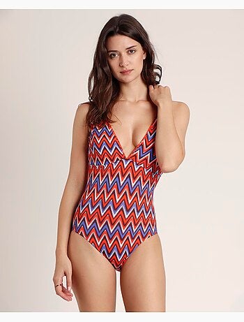 ADMAS Bañador Ethnic Waves para Mujer