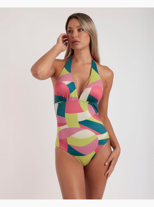 ADMAS Bañador Halter Sunshine para Mujer - Kiabi ADMAS Bañador Halter Sunshine para Mujer - Kiabi