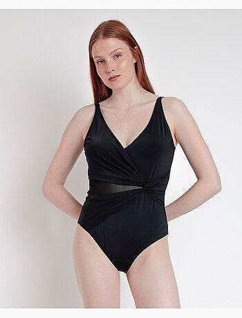 ADMAS Bañador Reductor Drapeado Night para Mujer