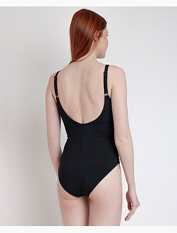 ADMAS Bañador Reductor Drapeado Night para Mujer