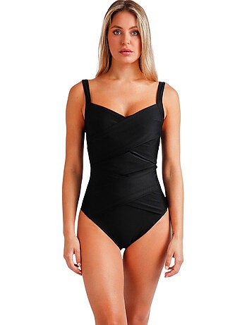 ADMAS Bañador Reductor Franjas Curvy para Mujer
