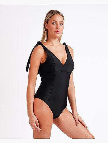 ADMAS Bañador Reductor Lazos Curvy para Mujer