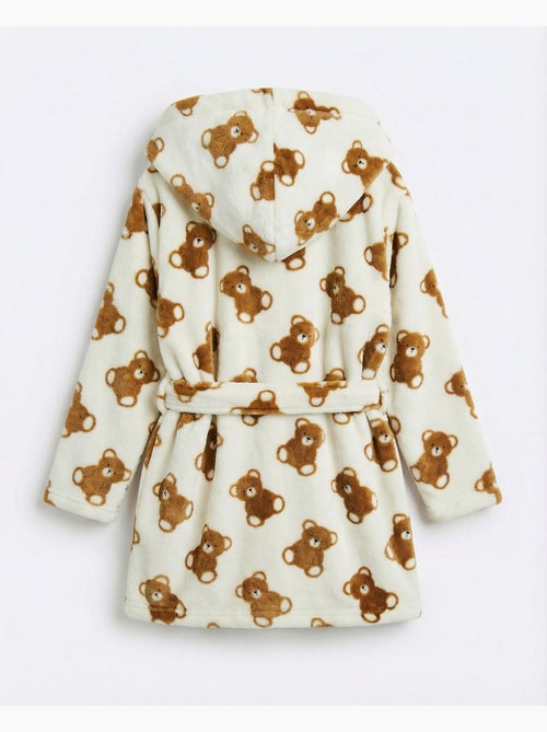 ADMAS Bata Calentita Manga Larga Bear Hugs para Niña - Kiabi ADMAS Bata Calentita Manga Larga Bear Hugs para Niña - Kiabi
