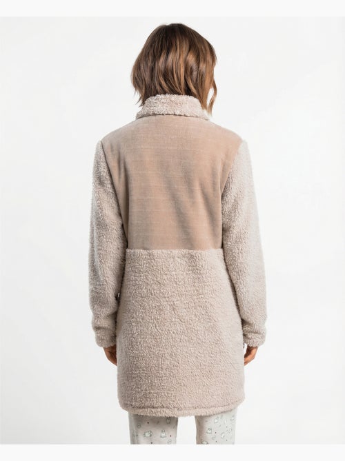 ADMAS Bata Calentita Manga Larga Counting Sheep para Mujer - Kiabi ADMAS Bata Calentita Manga Larga Counting Sheep para Mujer - Kiabi