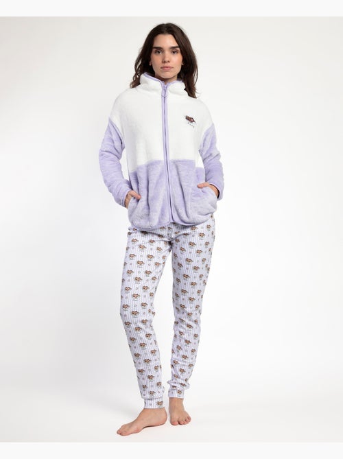 ADMAS Bata Manga Larga Calentita All You Need is Sleep para Mujer - Kiabi