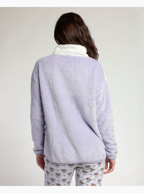 ADMAS Bata Manga Larga Calentita All You Need is Sleep para Mujer - Kiabi