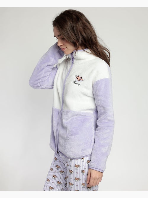 ADMAS Bata Manga Larga Calentita All You Need is Sleep para Mujer - Kiabi