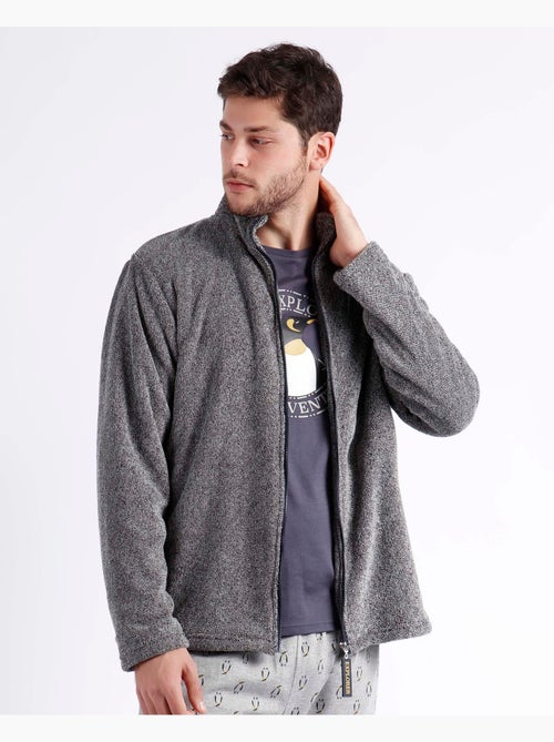 ADMAS Bata Manga Larga Calentita Explorer para Hombre - Kiabi ADMAS Bata Manga Larga Calentita Explorer para Hombre - Kiabi