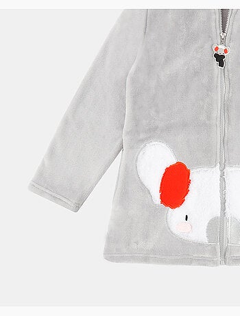 ADMAS Bata Manga Larga Calentita Morning Mouse para Niña