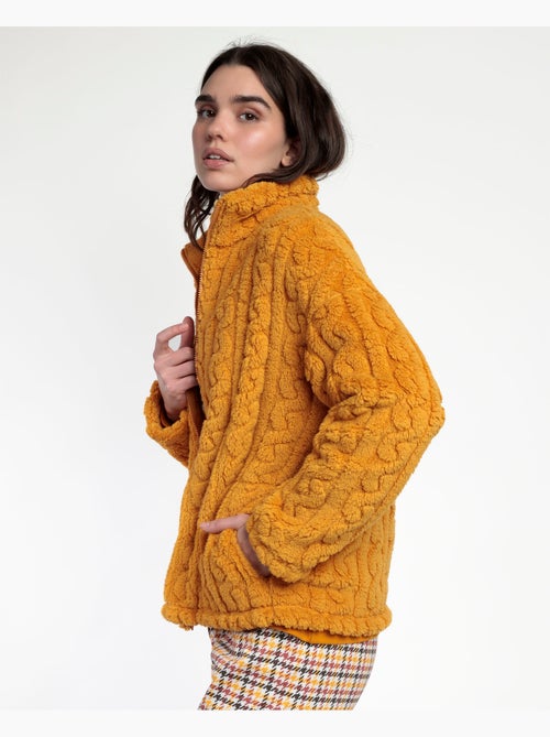 ADMAS Bata Manga Larga Calentita Mustard Lou Lou Returns para Mujer - Kiabi