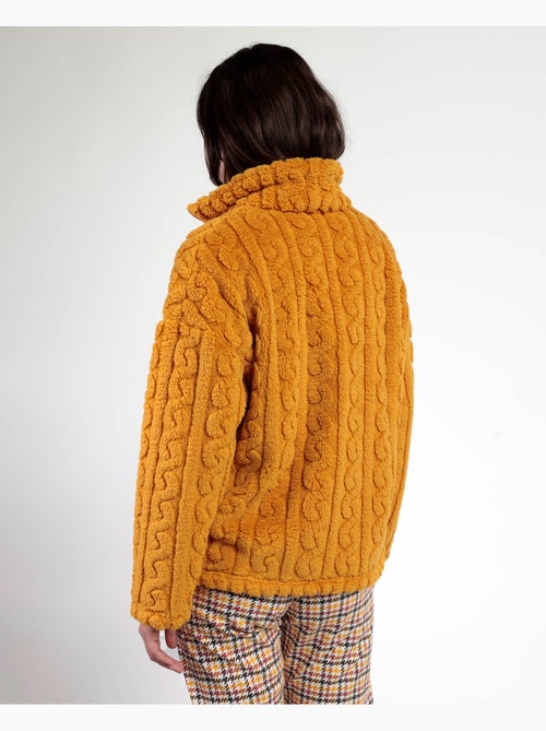ADMAS Bata Manga Larga Calentita Mustard Lou Lou Returns para Mujer - Kiabi