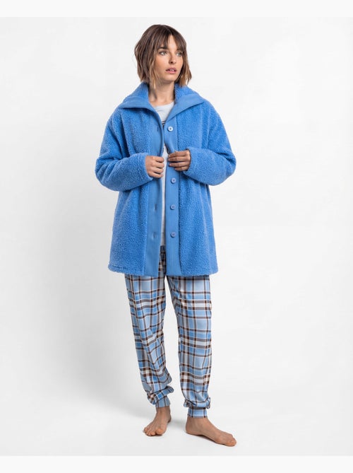 ADMAS Bata Manga Larga Calentita Sherpa Dreams para Mujer - Kiabi