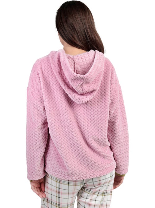ADMAS Bata Manga Larga Calentita Smile Everyday para Mujer - Kiabi ADMAS Bata Manga Larga Calentita Smile Everyday para Mujer - Kiabi