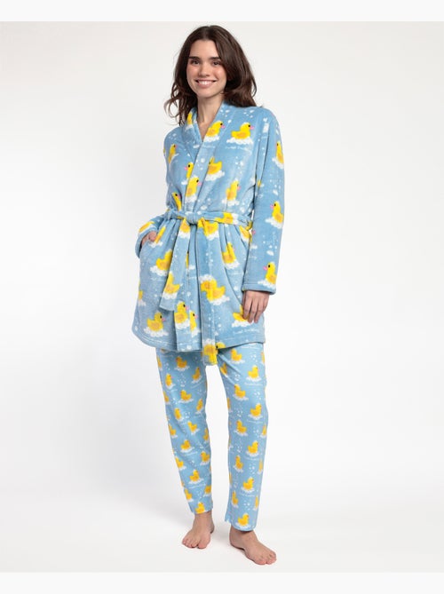 ADMAS Bata Manga Larga Calentita Sweet Duckling para Mujer - Kiabi ADMAS Bata Manga Larga Calentita Sweet Duckling para Mujer - Kiabi
