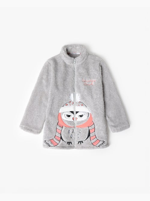 ADMAS Bata Manga Larga Calentita Winter Owl para Niña - Kiabi ADMAS Bata Manga Larga Calentita Winter Owl para Niña - Kiabi
