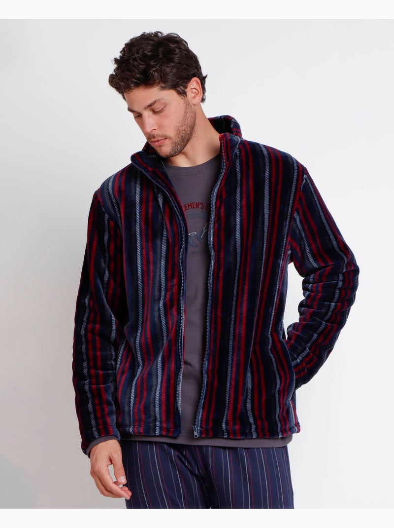 ADMAS Bata Manga Larga Gentlemen's Club para Hombre Azul marino - Kiabi