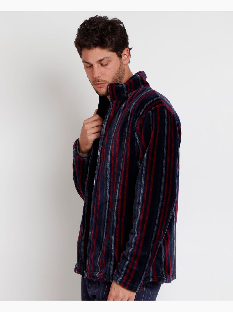 ADMAS Bata Manga Larga Gentlemen's Club para Hombre Azul marino - Kiabi