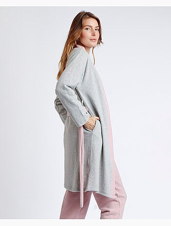 ADMAS Bata Manga Larga Sleep All Day para Mujer