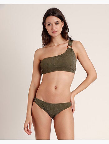 ADMAS Bikini Asimétrico Shiny Paradise para Mujer