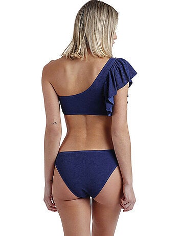 ADMAS Bikini Asimetrico Volante Estructura para Mujer
