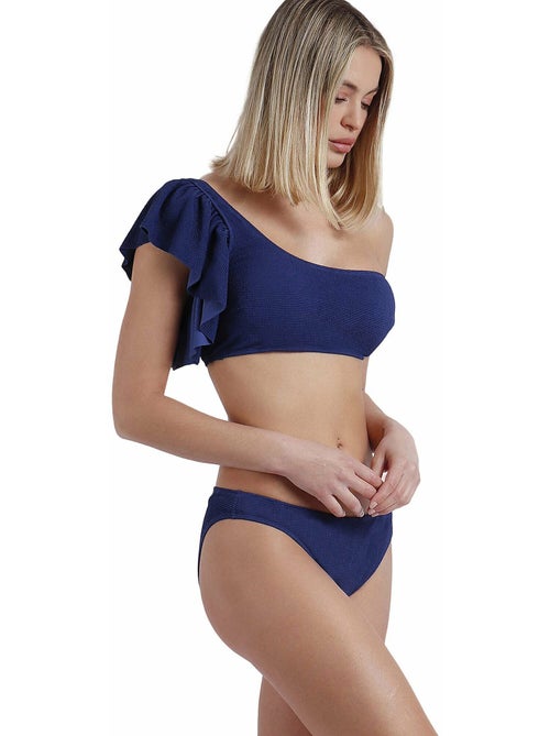 ADMAS Bikini Asimetrico Volante Estructura para Mujer - Kiabi