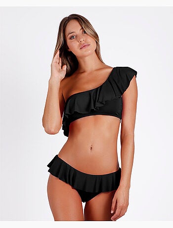ADMAS Bikini Asimétrico Volante para Mujer