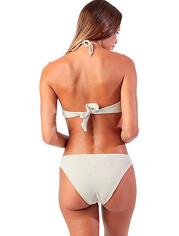 ADMAS Bikini Bandeau Golden Vibes para Mujer