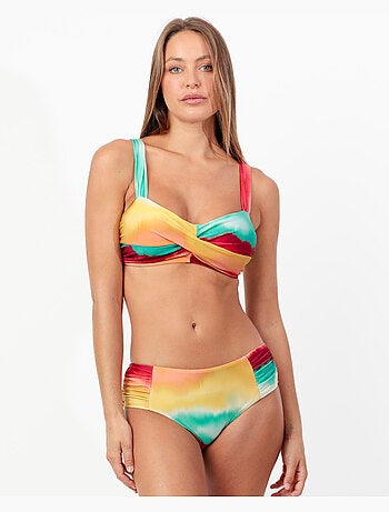 ADMAS Bikini Capacidad Drapeado Boreal para Mujer