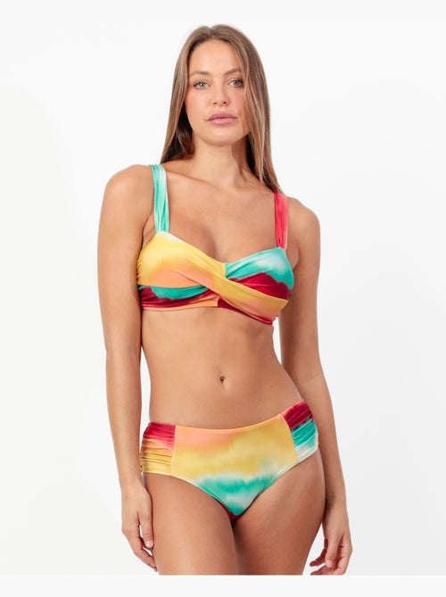 ADMAS Bikini Capacidad Drapeado Boreal para Mujer - Kiabi