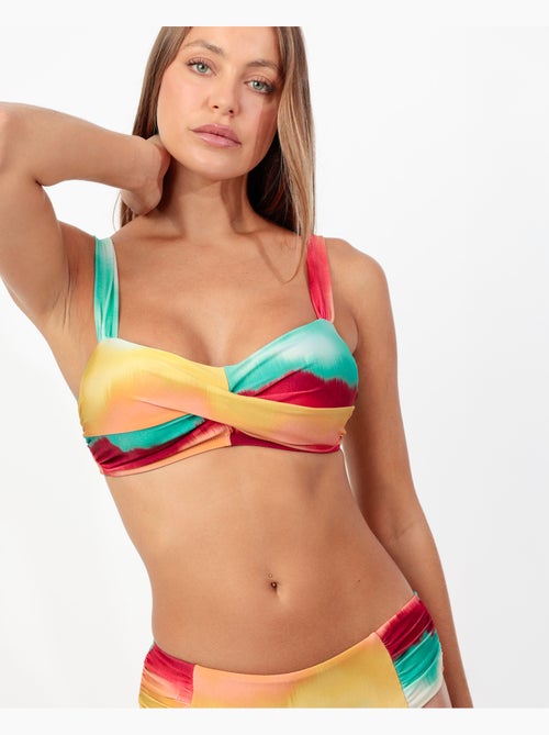 ADMAS Bikini Capacidad Drapeado Boreal para Mujer - Kiabi