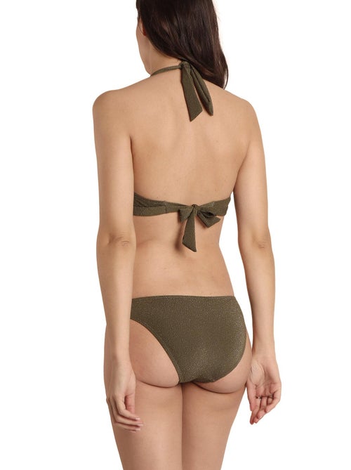 ADMAS Bikini Halter Shiny Paradise para Mujer - Kiabi ADMAS Bikini Halter Shiny Paradise para Mujer - Kiabi