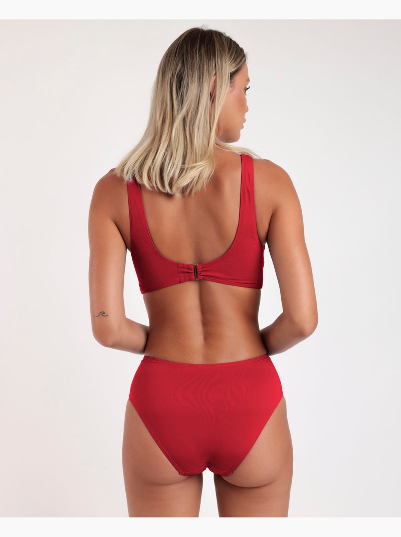 ADMAS Bikini Luxury para Mujer Rojo - Kiabi