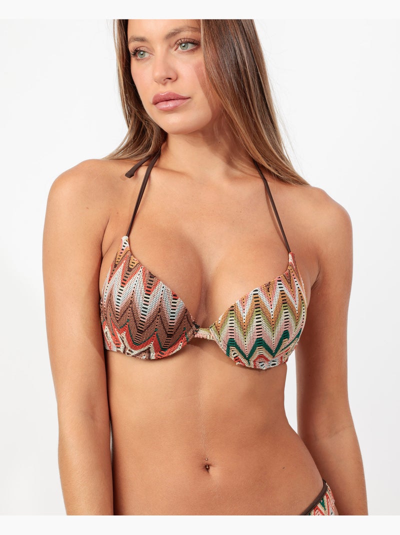 ADMAS Bikini Push Up Sea Waves para Mujer Multicolor - Kiabi