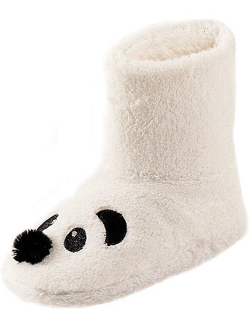 Admas botas/zapatillas de estar por casa panda para mujer