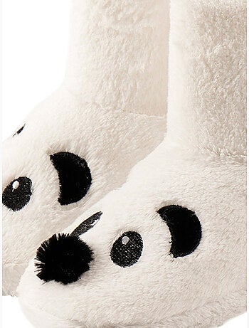 Admas botas/zapatillas de estar por casa panda para mujer
