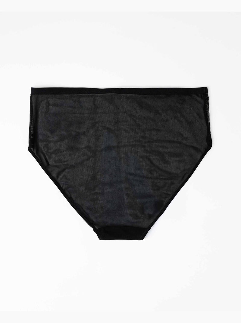 ADMAS Braga Alta Christmas con Envase Regalo para Mujer Negro - Kiabi