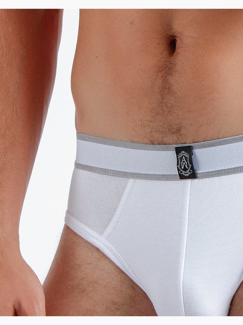 ADMAS Calzoncillo/Slip Soft Warm para Hombre Blanco - Kiabi