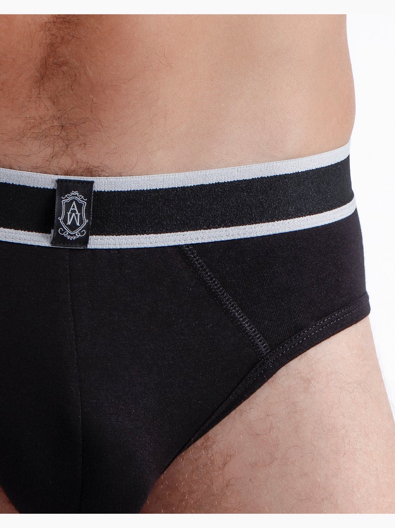 ADMAS Calzoncillo/Slip Soft Warm para Hombre Negro - Kiabi