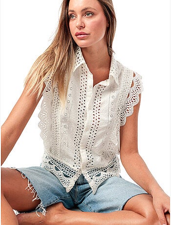 ADMAS Camisa Manga Corta Royal para Mujer