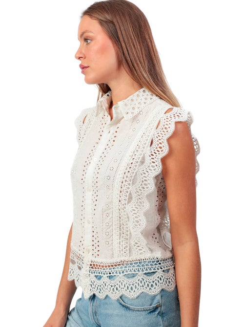 ADMAS Camisa Manga Corta Royal para Mujer - Kiabi