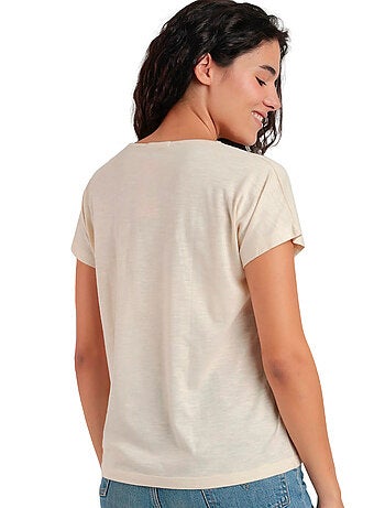 ADMAS Camiseta Manga Caída Mexico para Mujer