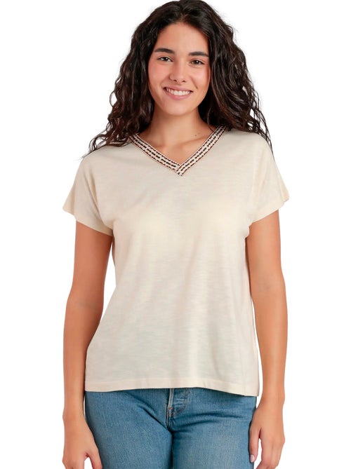 ADMAS Camiseta Manga Caída Mexico para Mujer - Kiabi