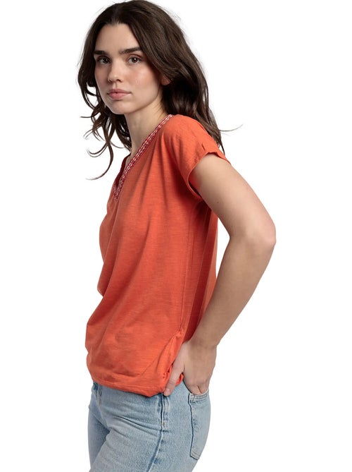 ADMAS Camiseta Manga Caída Mexico para Mujer - Kiabi ADMAS Camiseta Manga Caída Mexico para Mujer - Kiabi